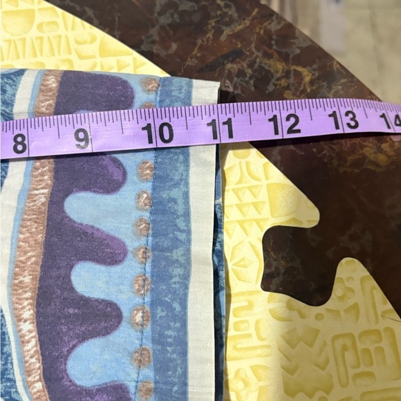 Vintage The Territory Ahead Blue and Purple Patterned Shirt - Picture 8 of 9